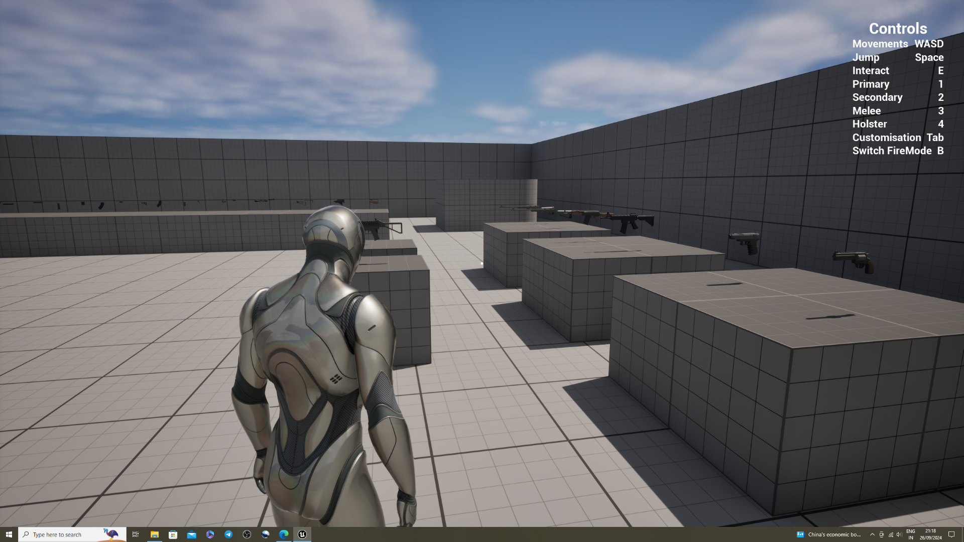 Weapon Customisation System - Screenshot